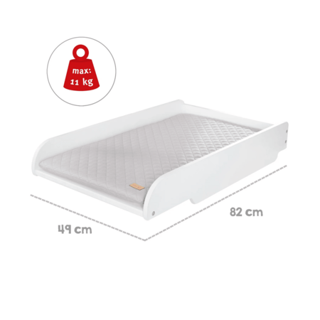 ROBA mainīšanas galds, White, 26010WV230 