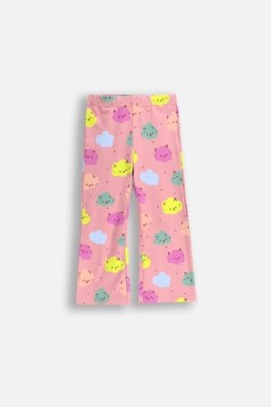 COCCODRILLO legingi DREAM DIARIES GIRL NEWBORN, rozā, WC5122103DGN-007-086, 86 cm 