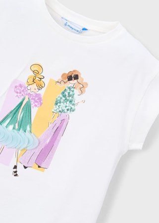 MAYORAL t-krekls ar īsam piedurknēm, natur-lake, 3.005-77, 104  cm 