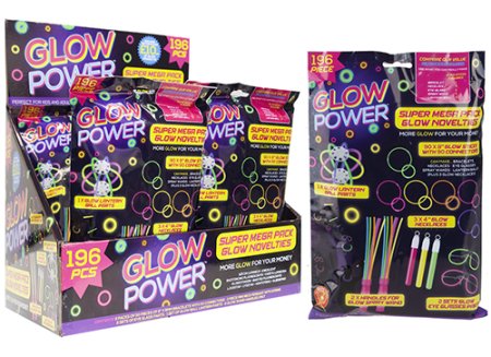 GLOW POWER Spīdošs mega iepakojums, 615052 615052