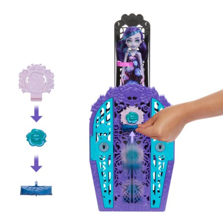 MONSTER HIGH lelle Spocīgie noslēpumi: Pusnakts dārza sērija - Twyla, HYT74 