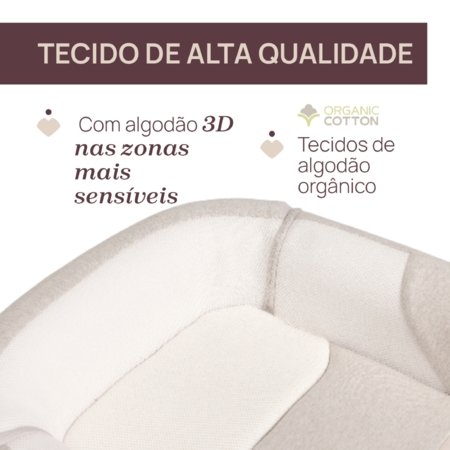 CHICCO jaundzimušo ligzdiņa MOMMY POD 3in1, Natural 