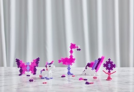 PLUS PLUS konstruktors, 520 gab., Glitter, 4245 