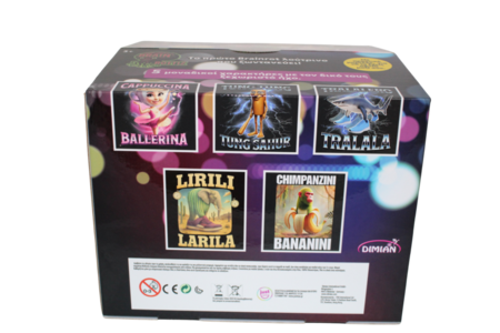 BRAIN ROT runājošs plīša piekariņš 15 cm, sortiments, BD1270 