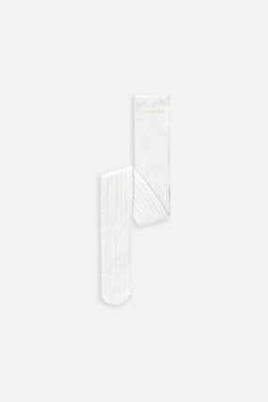 COCCODRILLO zeķubikses TIGHT MICROFIBRE COLORFUL, baltas,  ZC3380301TMC-001 