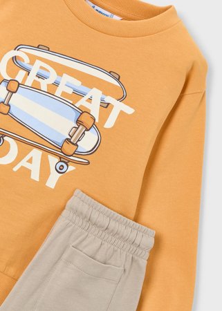 MAYORAL treniņtērps, peach, 3.882-66, 122  cm 