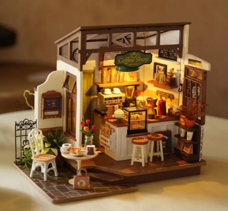 ROLIFE koka konstruktors Kafejnīca Nr. 17, DG162 