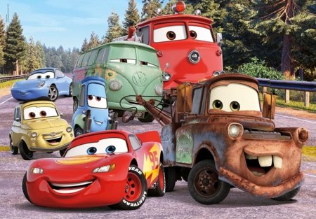 CLEMENTONI puzle Maxi Disney Cars on The Road, 24 gab., 24239 