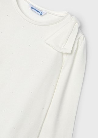 MAYORAL t-krekls ar garām piedurknēm 6A, natural, 4.064-29, 134 cm 