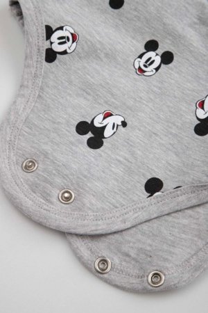 COCCODRILLO bodijs ar īsam piedurknēm, pelēks, 