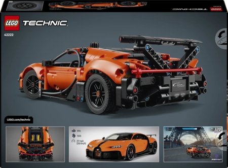 42222 LEGO® Technic Bugatti Chiron Pur Sport hiperauto 