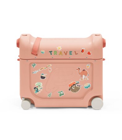 STOKKE transformējams čemodāns JETKIDS, coral pink, 681301