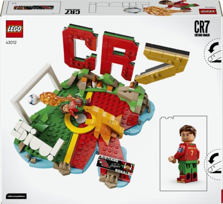 43012 LEGO® Editions Cristiano Ronaldo – Futbola spilgtākie mirkļi 