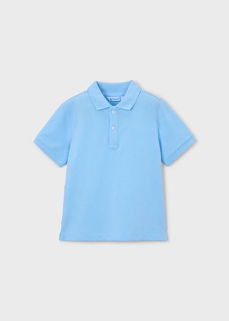 MAYORAL polo ar īsam piedurknēm, sky blue, 150-15, 116  cm 