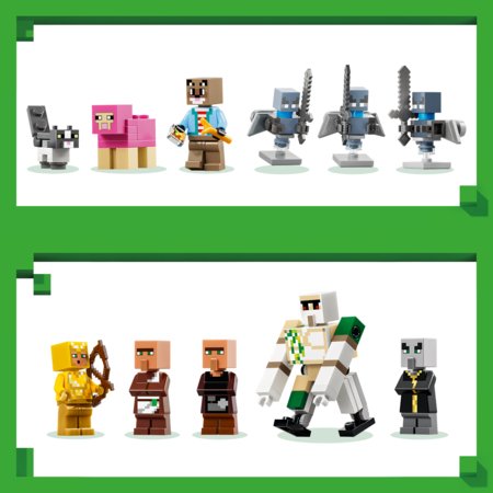 21596 LEGO® Minecraft® Evoker uzbrukums ciemam 