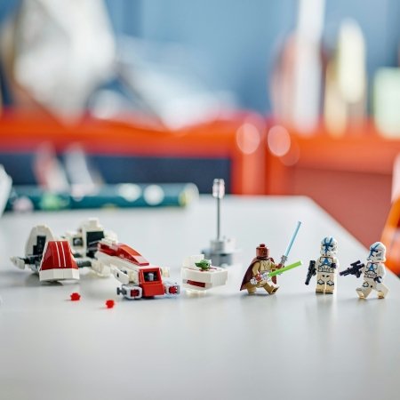 75378 LEGO® Star Wars™ Mandalorian Bēgšana ar BARC ātrgaitas auto 