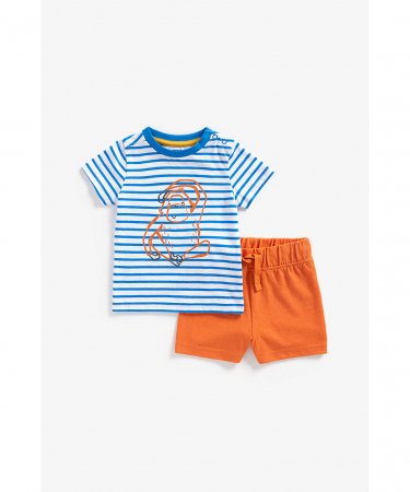 MOTHERCARE t-krekls ar īsam piedurknēm + šorti, BA761 561331