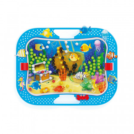 QUERCETTI mozaīku komplekts OCEAN FUN FISH & PEGS, 969 969