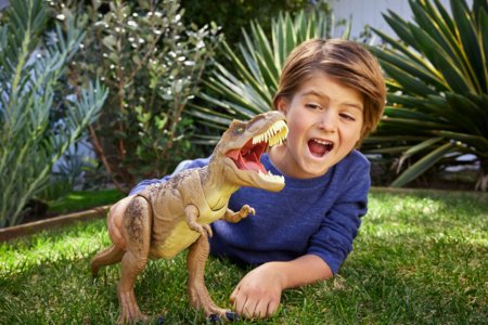 JURASSIC WORLD All Out Attack T. Rex, HXF53 