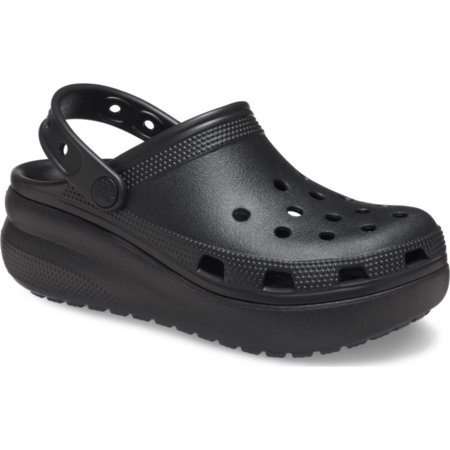CROCS krokši FUZZ SCUFF melni, 207708-001 29 izmērs 