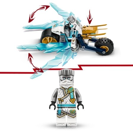 71816 LEGO® NINJAGO® Zane ledus motocikls 