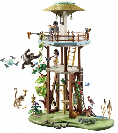 PLAYMOBIL WILTOPIA Pētniecības tornis ar kompasu, 71008 71008