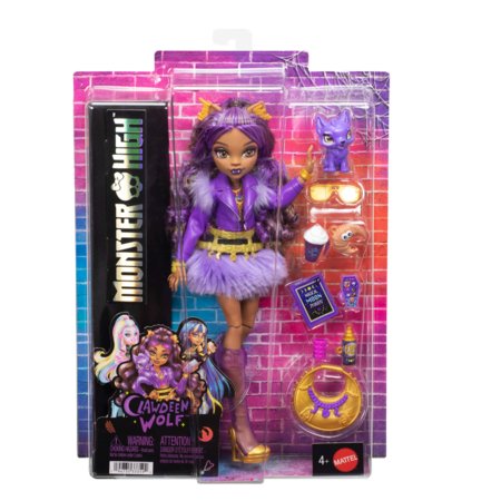 MONSTER HIGH lelle Clawdeen, JHK30 