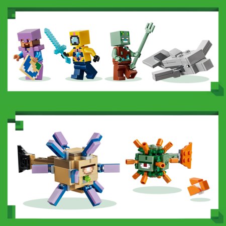 21598 LEGO® Minecraft® Zemūdens piedzīvojums 