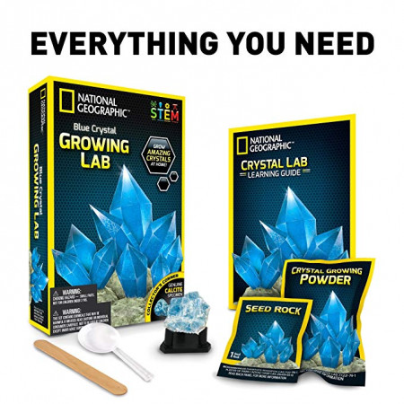 NATIONAL GEOGRAPHIC Kristāla audzēšana Blue, NGBCRYSTAL NGBCRYSTAL