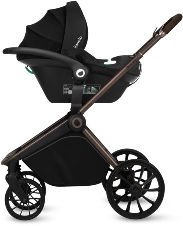 LIONELO universāls ratiņi MIKA PLUS 3IN1, Mocha mousse 