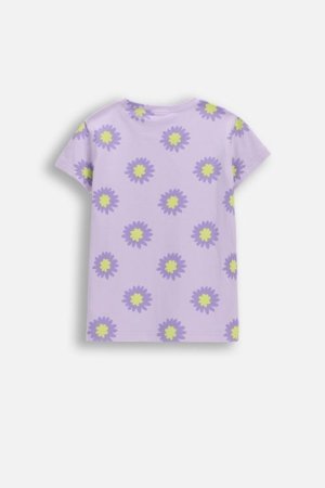 COCCODRILLO t-krekls ar īsam piedurknēm, violeti, cm 