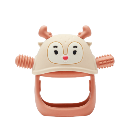 SMILY MIA zobgrauznis REINDEER, Nude, 3 m+, M12032-5 