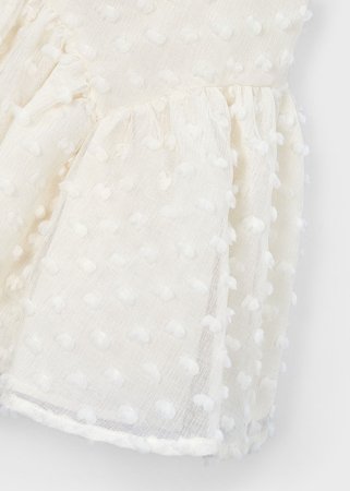 MAYORAL kleita bez piedurknēm, bone, 3.911-26, 140 cm 