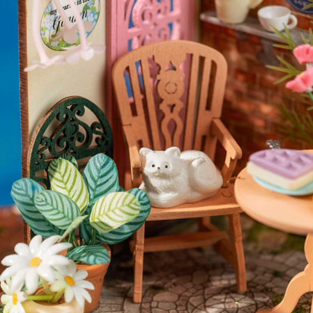 ROLIFE koka konstruktors Grezns tējas pagalms, DS038 