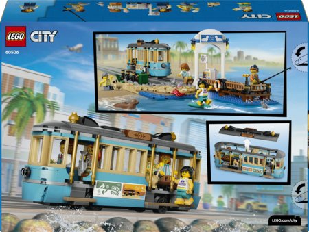 60506 LEGO® City Klasisks pludmales tramvajs 