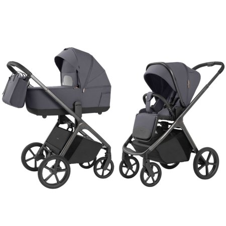 CARRELLO universāls ratiņi 2in1 VECTOR, Ultimate Grey , CRL-6551  