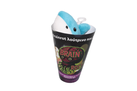 BRAIN ROT runājošs plīša piekariņš 15 cm, sortiments, BD1270 