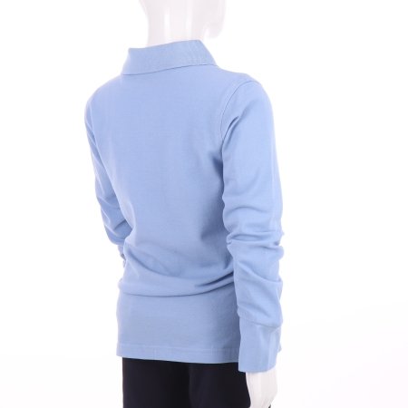 MAMAJUM polo ar garām piedurknēm 10-000006, zils, 122/128 cm 