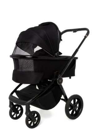 MUUVO Quick SE 2 ratiņi Chromium Black 2in1 SET MQ.SE2.0-W2W1-CHROMIUM BL 