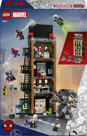 76342 LEGO® ǀ Marvel Zirnekļcilvēks pret Mysterio: The Daily Bugle 