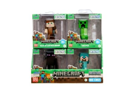 JADA Minecraft kolekcionējamas figūras, 6 cm, asst., 9385138300W03 