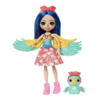 ENCHANTIMALS Prita papagailīte un lelle Fluttera, HHB89 HHB89