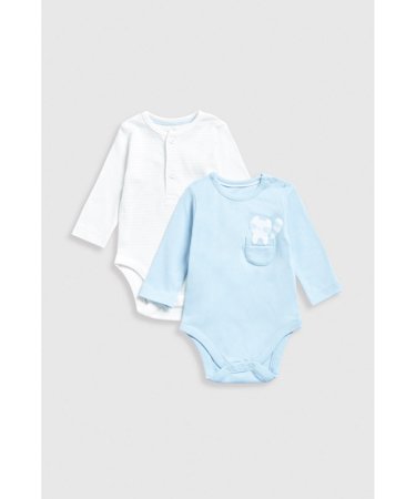 MOTHERCARE bodijs ar garām piedurknēm 2 gab., IF305 80 