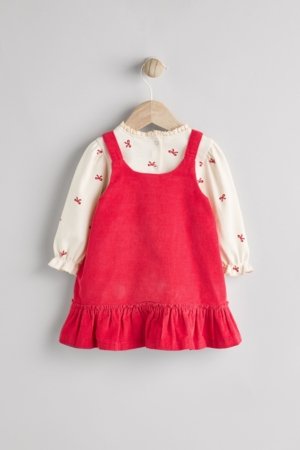 NEXT pinafore un bodijs ar garām piedurknēm, Q94907 56