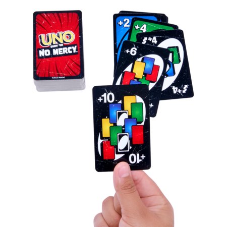 MATTEL GAMES UNO kārtis No Mercy, HWV18 