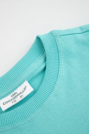 COCCODRILLO t-krekls ar īsam piedurknēm, zali, WC6143203RBK-013-116, 116 cm 