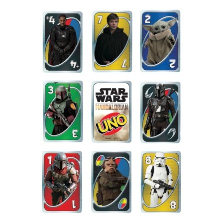 MATTEL GAMES UNO Mandalorietis, HJR23 HJR23