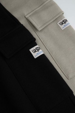 COCCODRILLO džogera bikses, melni, cm 