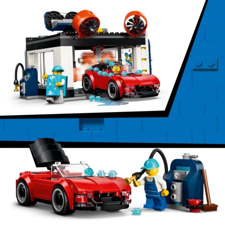 60497 LEGO® City Caurbraucamā automazgātava 