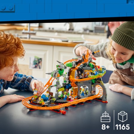 60501 LEGO® City Kalniņu karuseļu parks Lava Land 